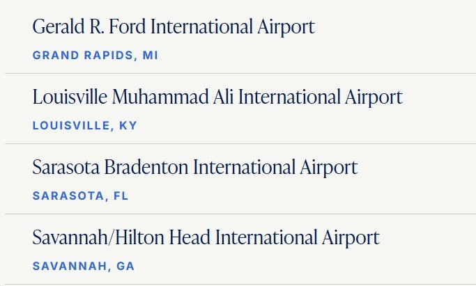 CLEAR Mobile Locations