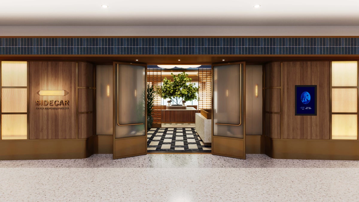 CLT Centurion Lounge Entry Rendering