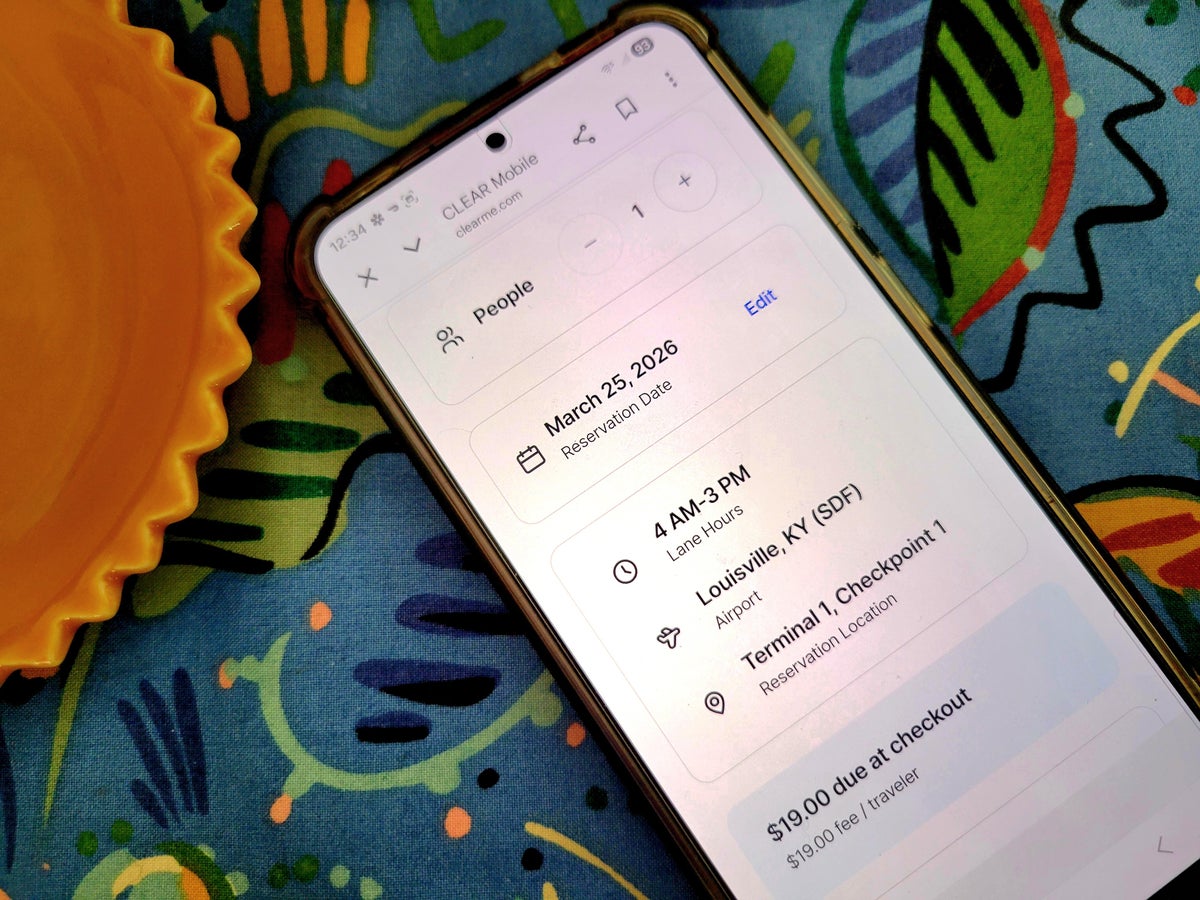 Clear Mobile Purchase Pass