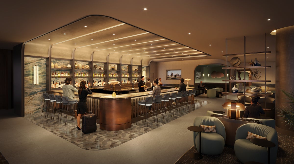 DFW Centurion Lounge Expansion Rendering