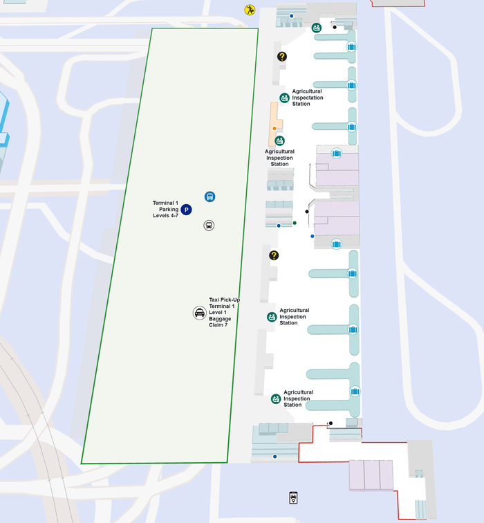 HNL Airport A gates 13 to 20 Daniel K Inouye International Airport Terminal 1 Baggage Claim