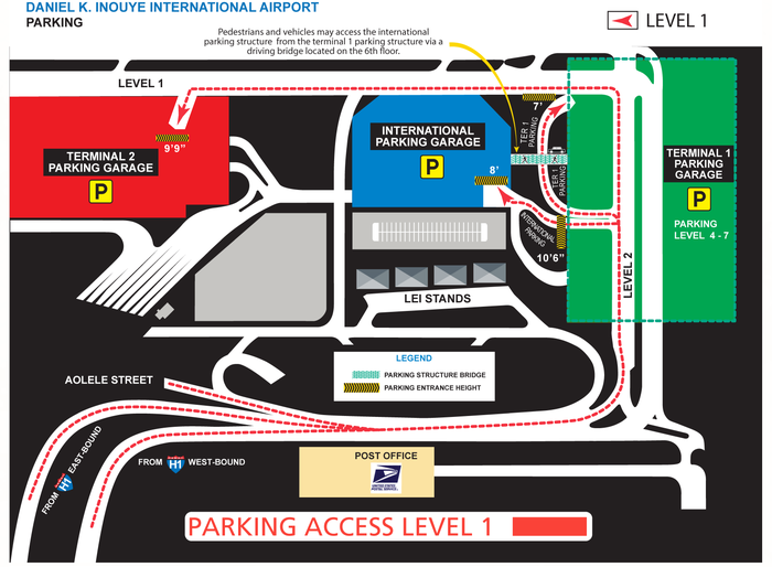 Daniel K. Inouye International Airport Parking Daniel K Inouye International Airport parking