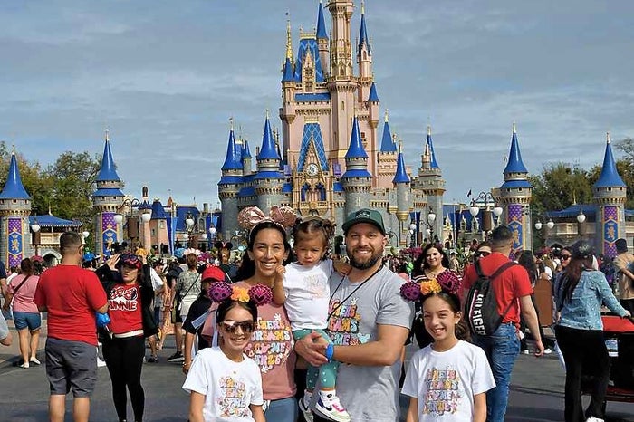Disney Magic Kingdom Ruiz Family