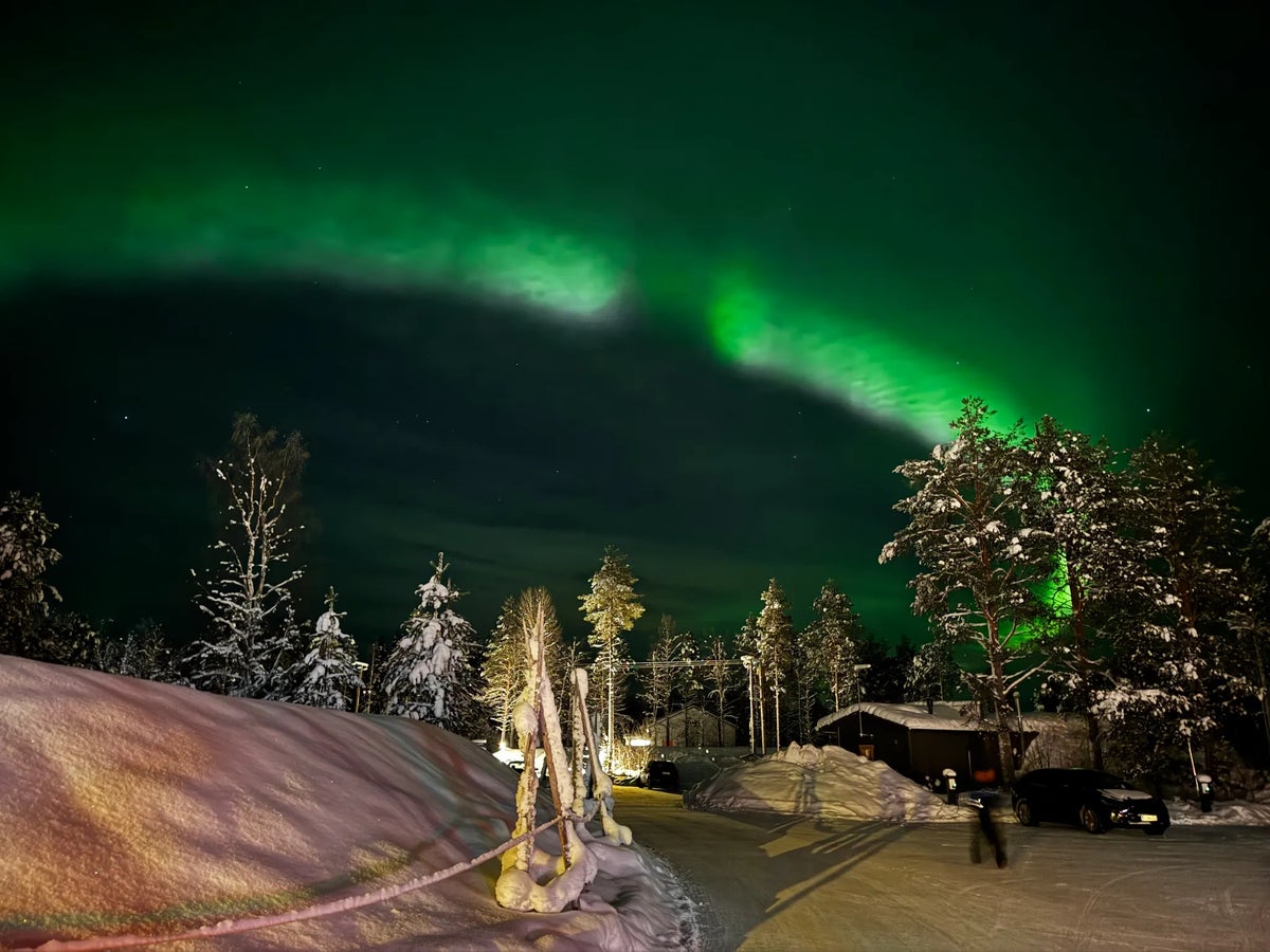 Finland Lapland aurora Ryan Smith 2026 Finland Lapland aurora borealis northern lights Ryan Smith 2026