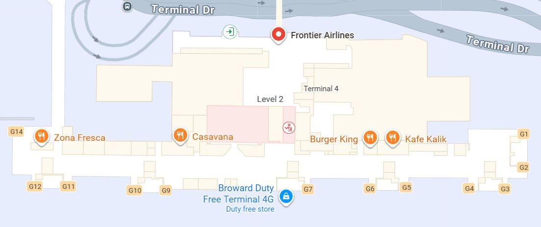 Fort Lauderdale Hollywood International Airport Terminal 4