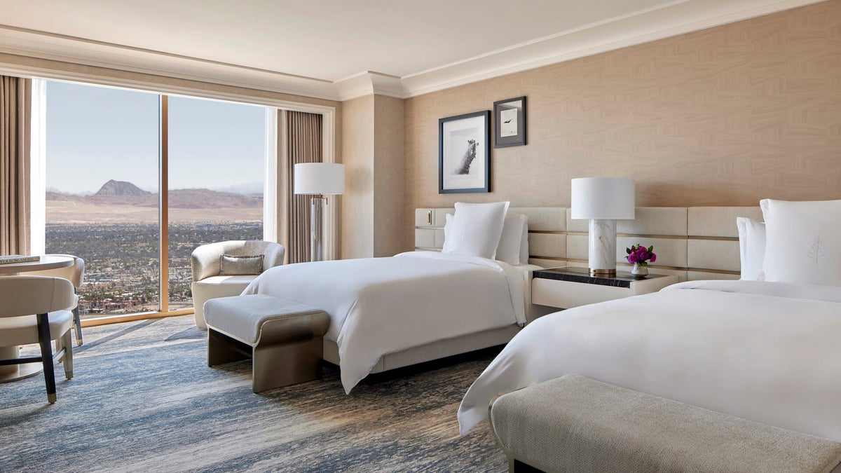Four Seasons Las Vegas 2 Queen Deluxe Room