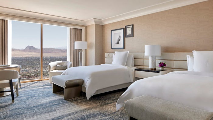 Four Seasons Las Vegas 2 Queen Deluxe Room Four Seasons Las Vegas 2 Queen Deluxe Room