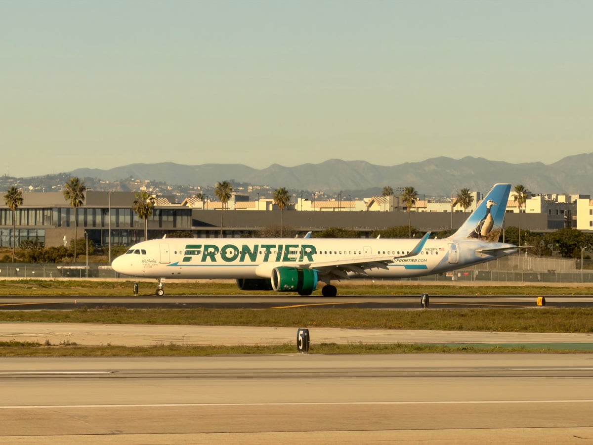 Frontier Airlines Airbus A321neo at Los Angeles Airport LAX