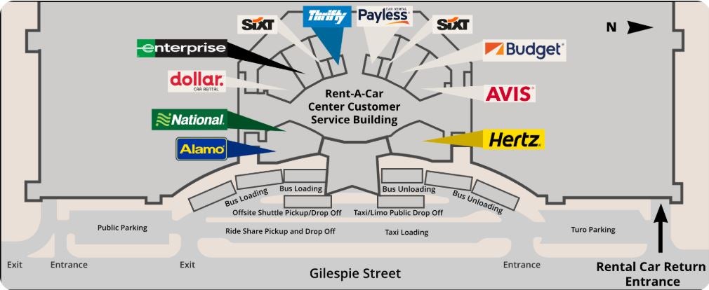 Harry Reid International Airport Rental Car Providers