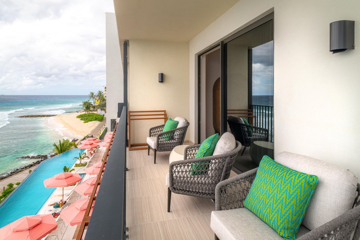 Hotel Indigo Room balcony