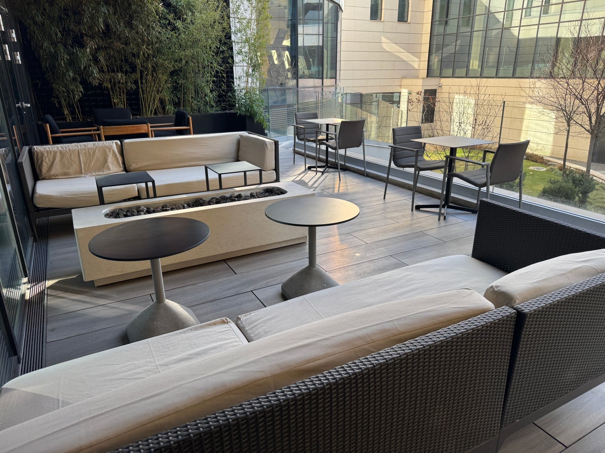 Hyatt Regency Sofia Club terrace