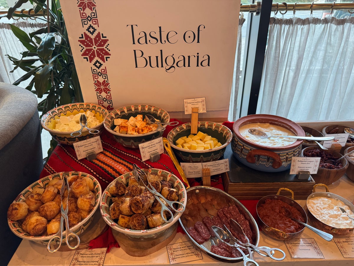 Hyatt Regency Sofia Revolutionary breakfast Taste of Bulgaria
