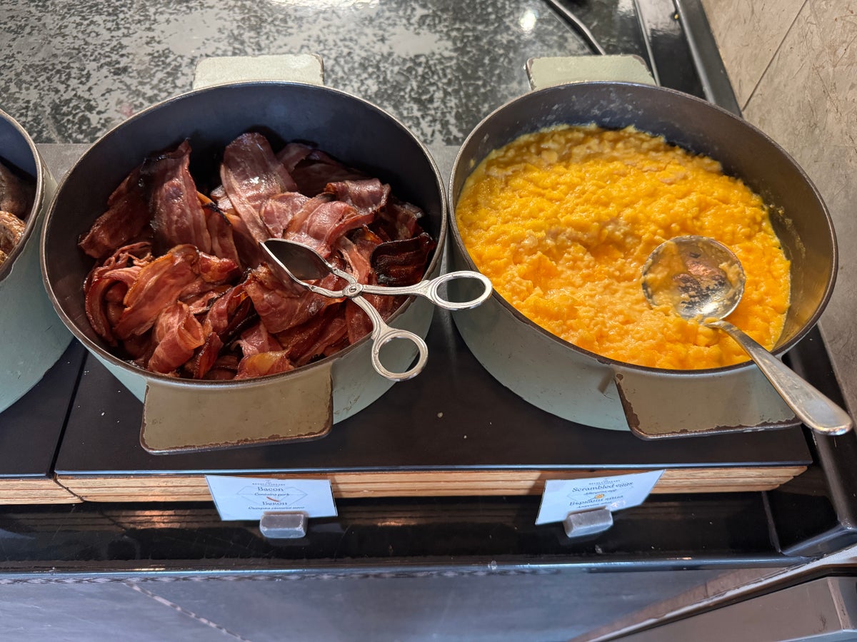 Hyatt Regency Sofia Revolutionary breakfast bacon eggs