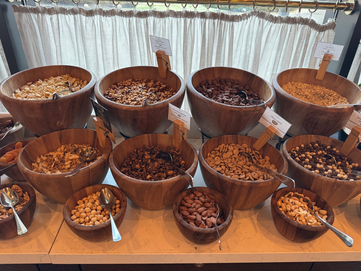 Hyatt Regency Sofia Revolutionary breakfast nuts