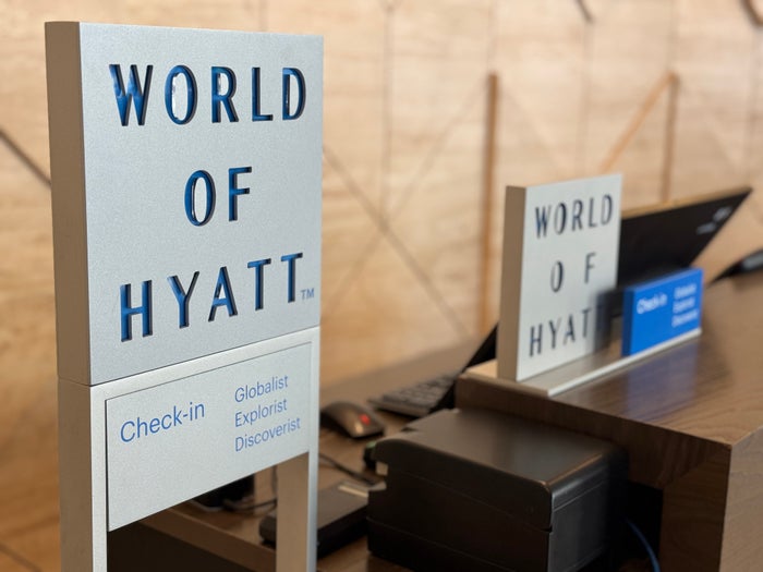 Hyatt Regency Sofia elite check in