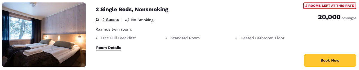 Ice Hotel Choice Privileges points