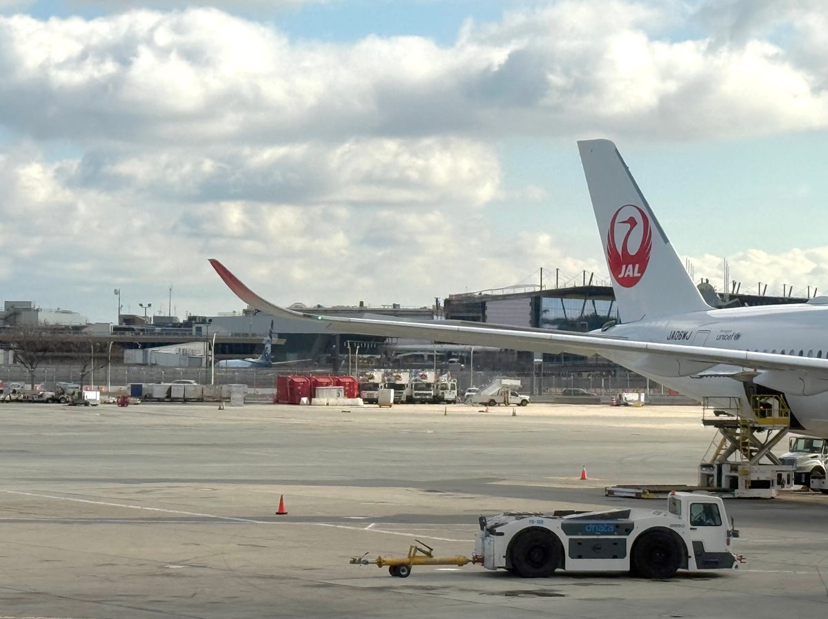 JAL Airbus A350 at JFK