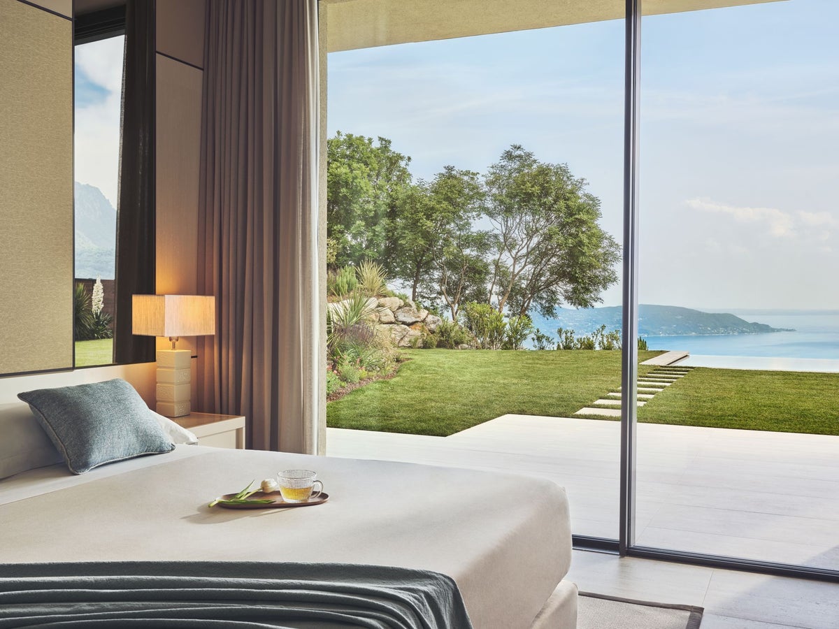 Lefay Lago di Garda Sky Villa bedroom Lefay Lago di Garda Sky Villa bedroom