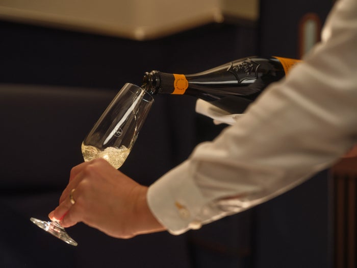 Lufthansa FOX First Class Champagne