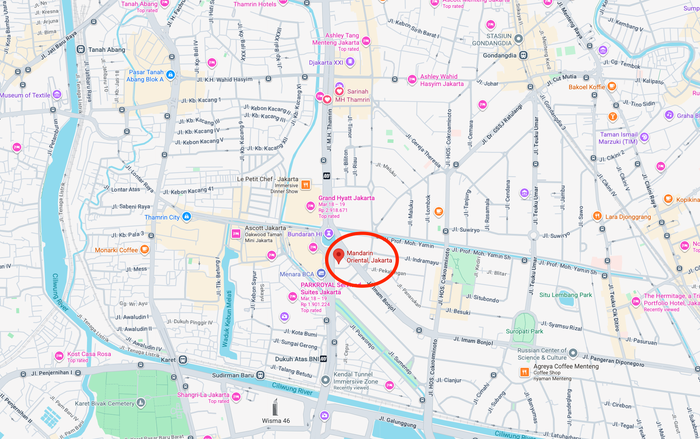 Mandarin Oriental, Jakarta Google Maps Mandarin Oriental, Jakarta Google Maps