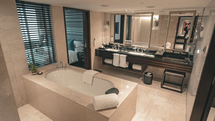 Mandarin Oriental Jakarta bathroom Mandarin Oriental Jakarta bathroom