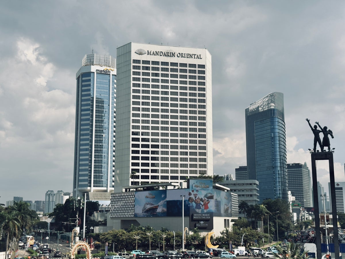 Mandarin Oriental, Jakarta exterior from Bundaran HI
