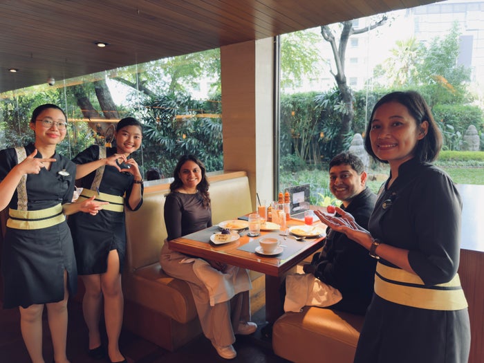 Mandarin Oriental, Jakarta staff members Mandarin Oriental, Jakarta staff members