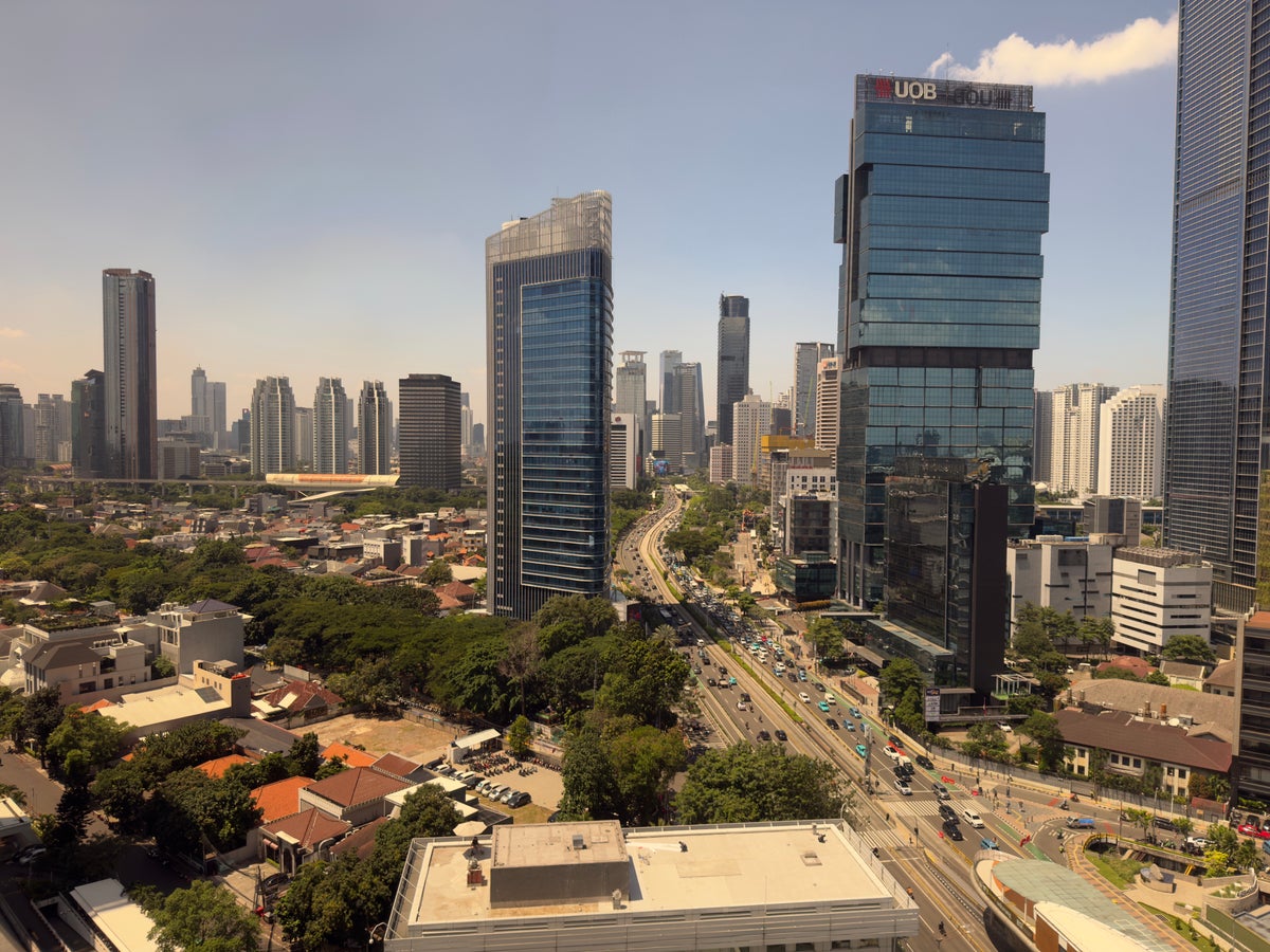 Mandarin Oriental, Jakarta view from room