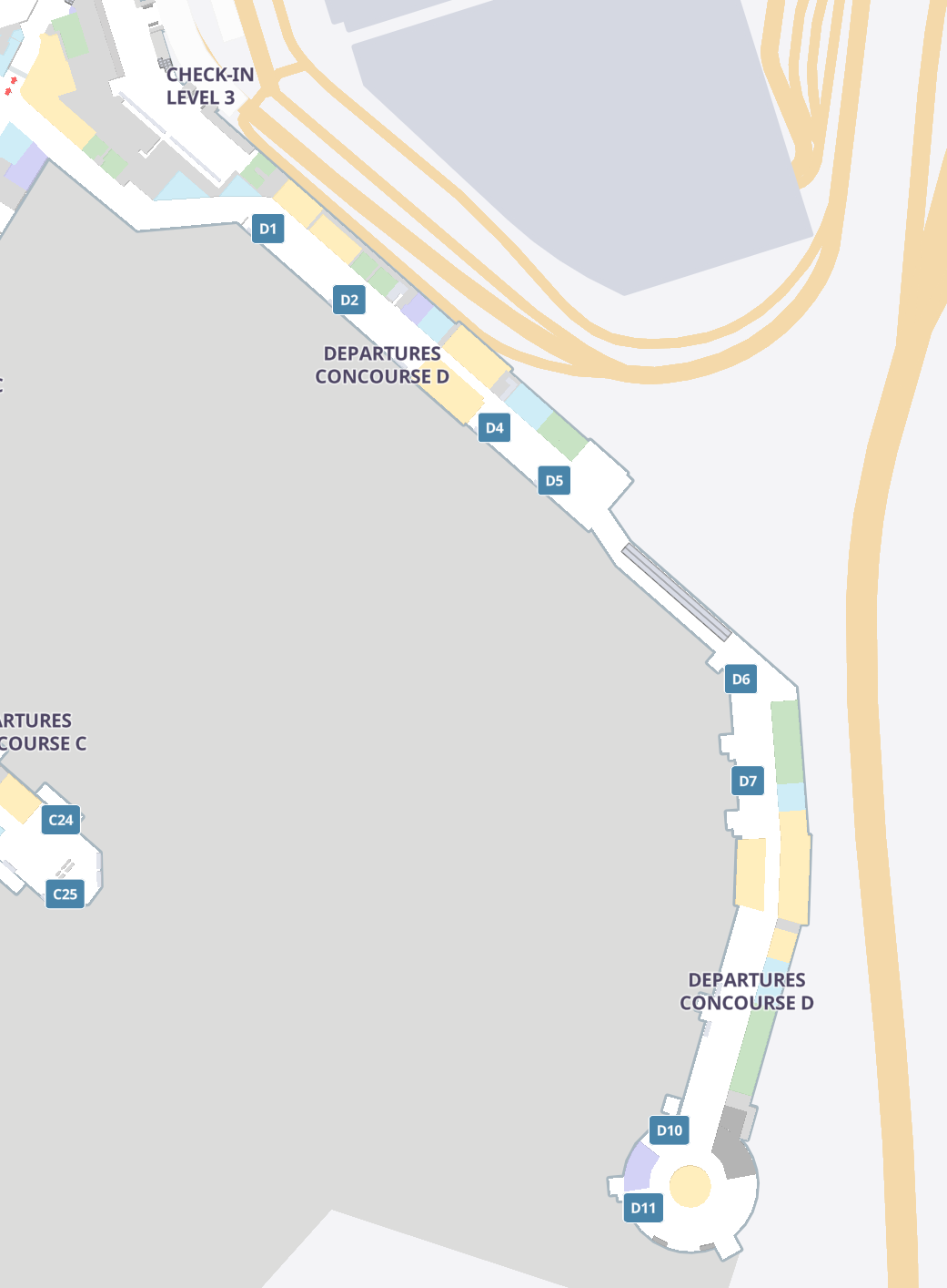 Nashville International Airport Concourse D