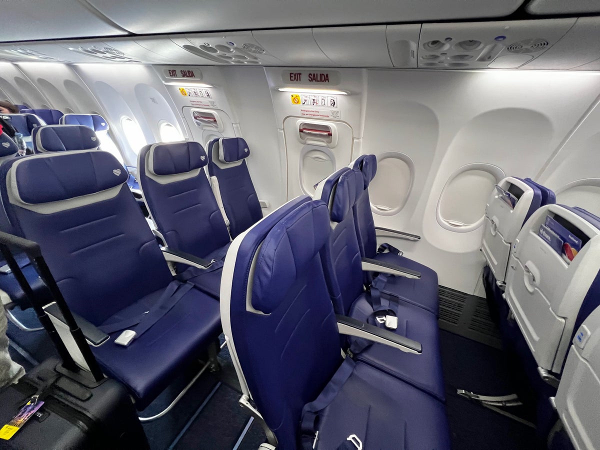 New Southwest seats exit row New Southwest seats exit row