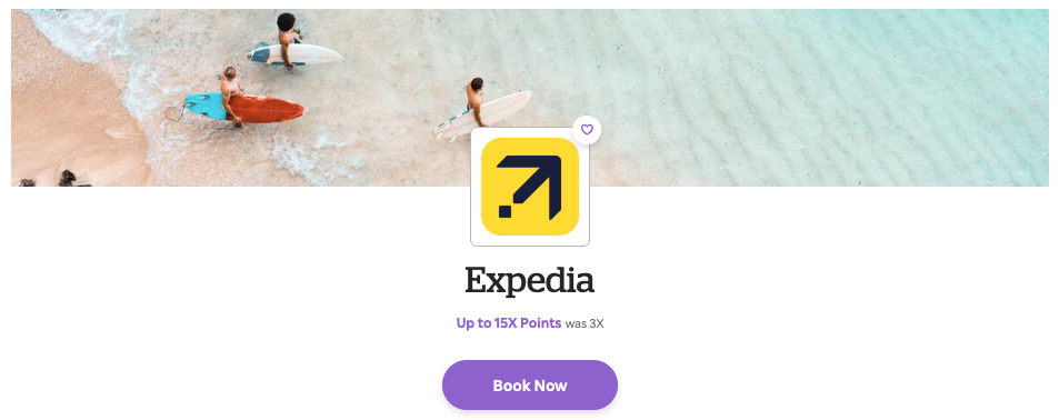 Rakuten Offer Expedia 15x