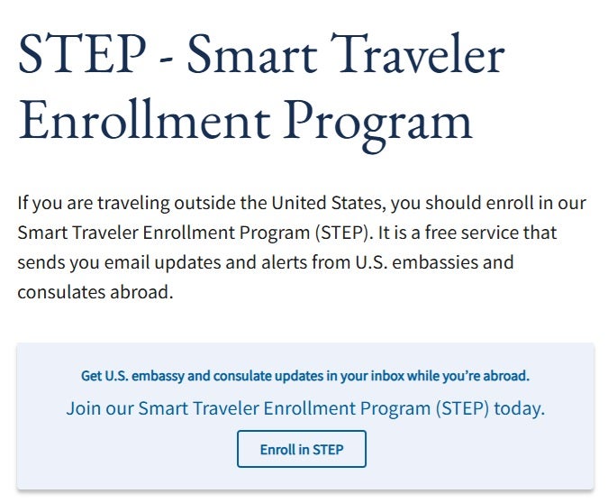 STEP Enrollment Banner