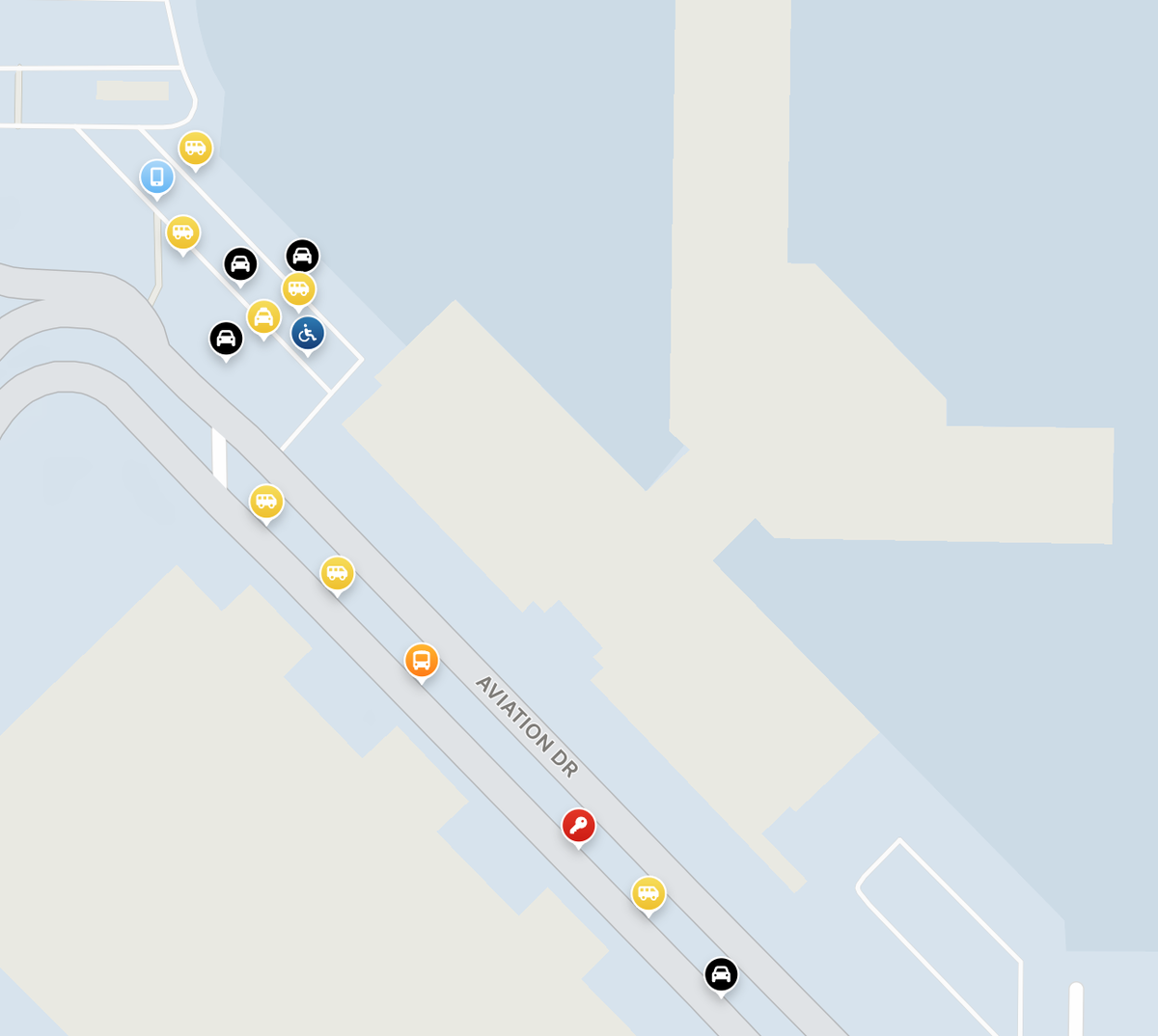Sacramento International Airport Terminal A Ground Transportation