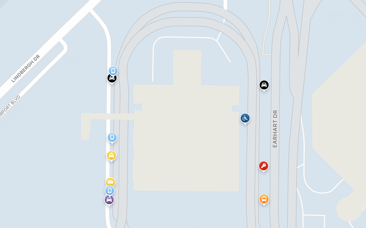 Sacramento International Airport Terminal B Ground Transportation