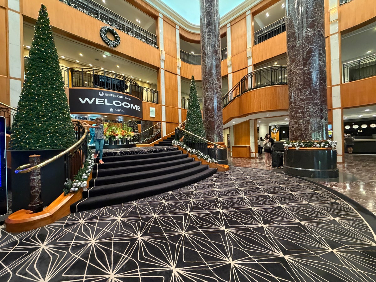 Sheraton Sydney Main Lobby Stairs