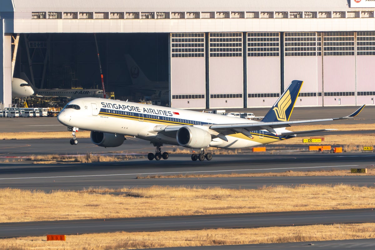 Singapore Airlines a359 Tokyo