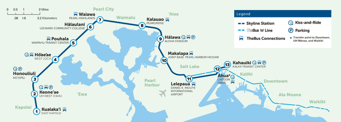 Skyline Route Map Skyline Route Map