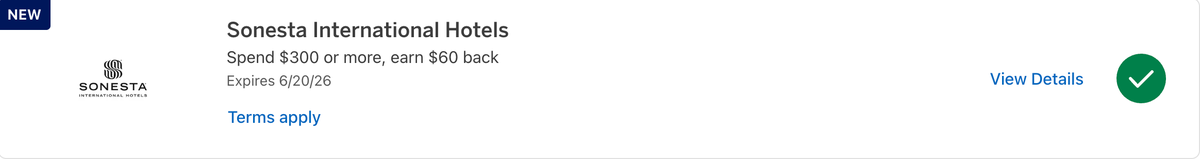 Sonesta amex offer Sonesta amex offer