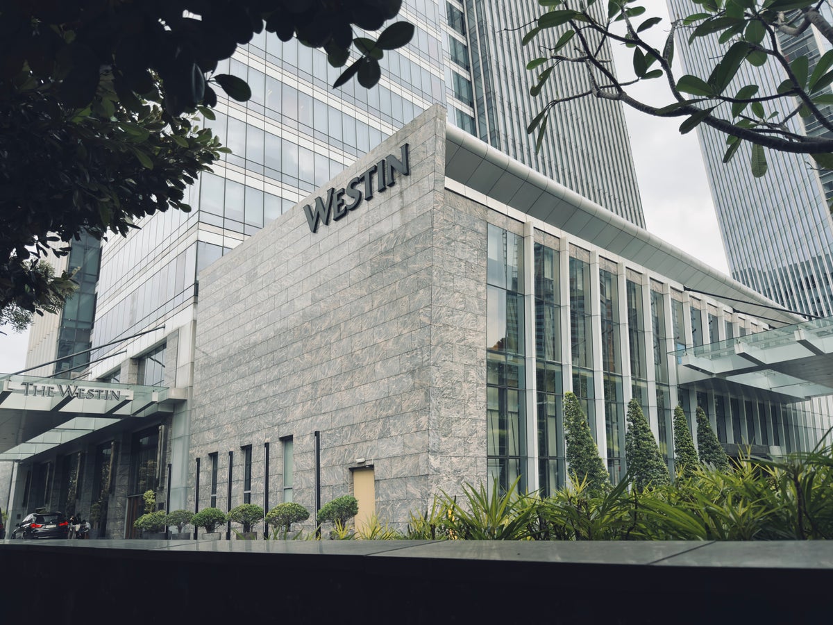 The Westin Jakarta exterior of building The Westin Jakarta exterior of building