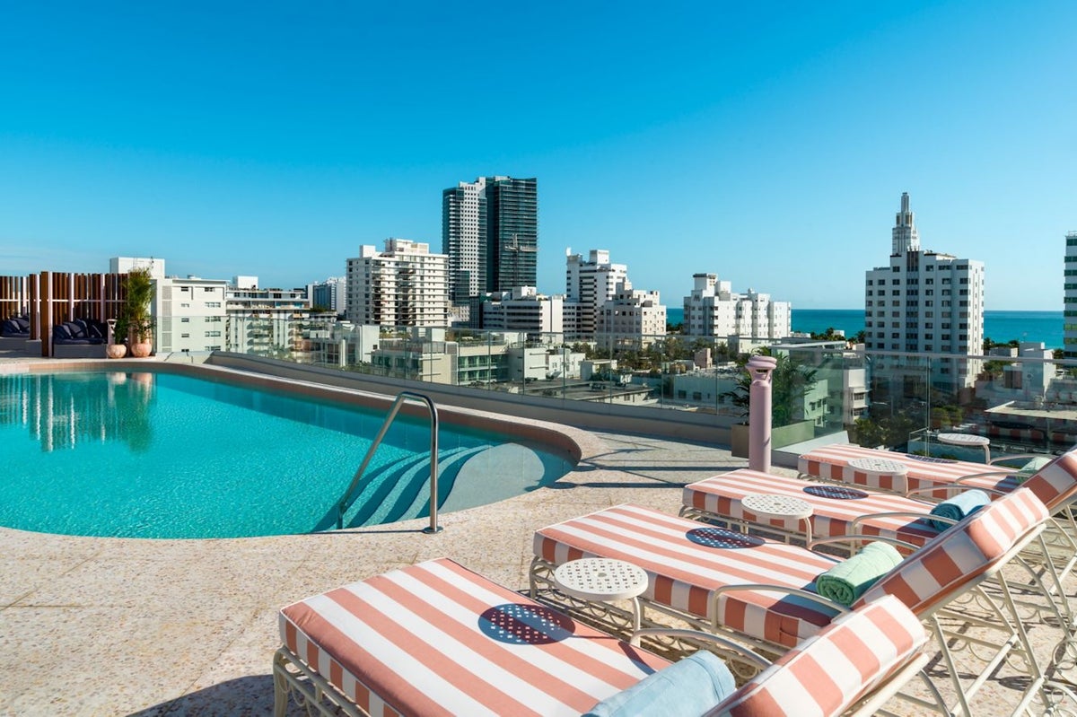 Unframed Miami Rooftop Pool