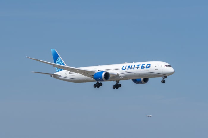 United United Airlines UA dreamliner ORD