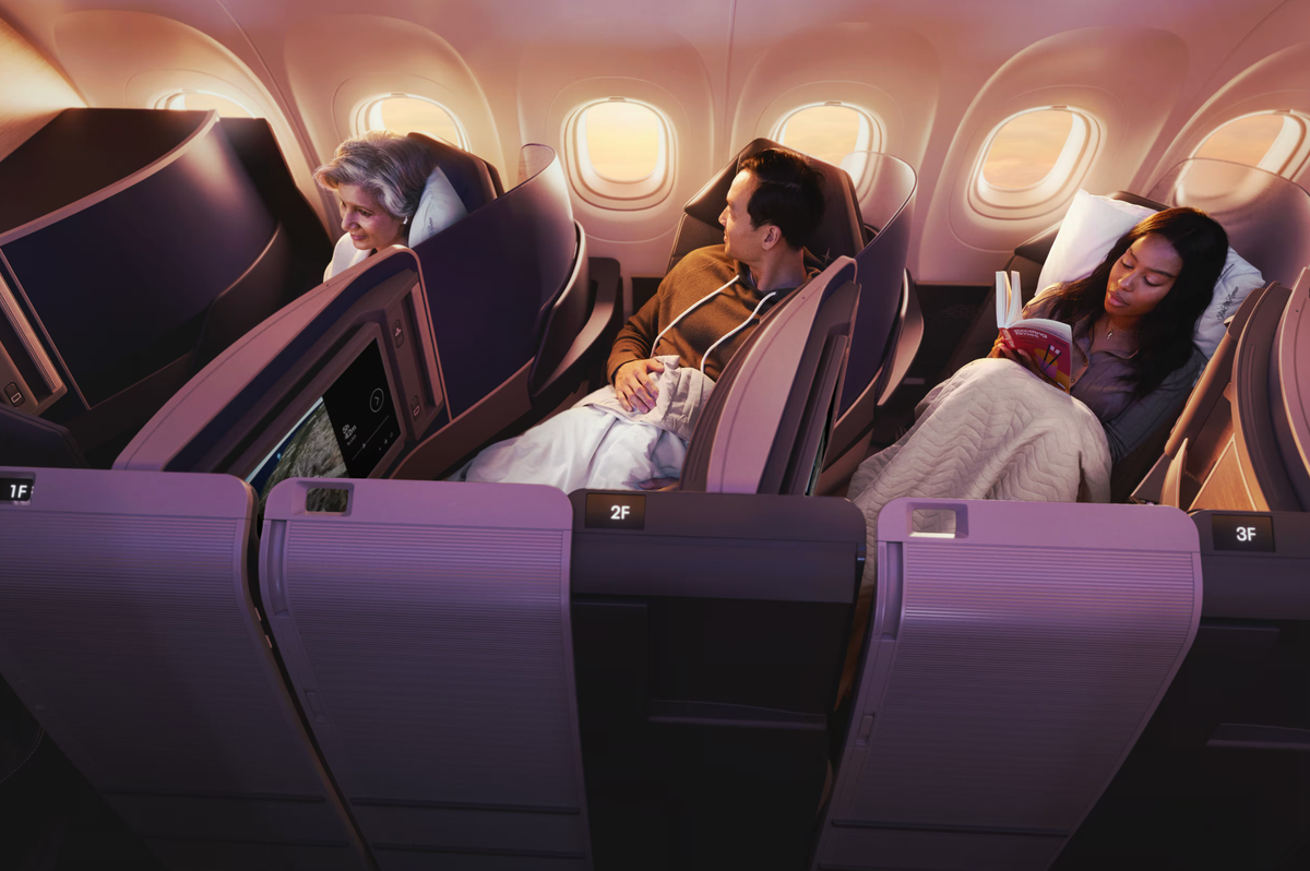 United Polaris on the Airbus A321XLR United Polaris on the Airbus A321XLR