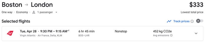 Virgin Atlantic Google Flights Virgin Atlantic Google Flights price