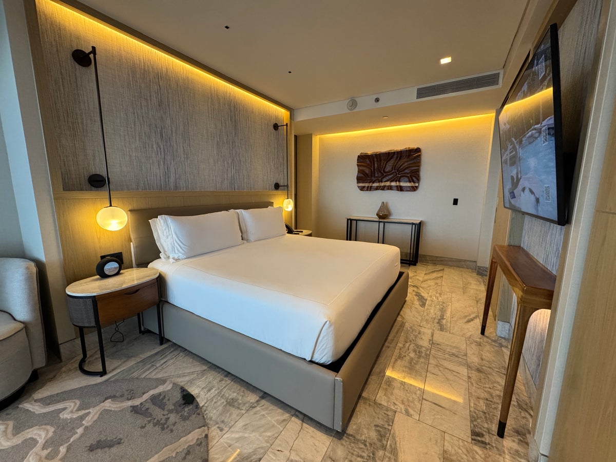 Waldorf Astoria Rivieria Maya king bed