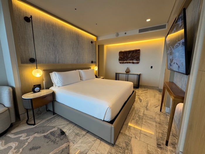 Waldorf Astoria Rivieria Maya king bed