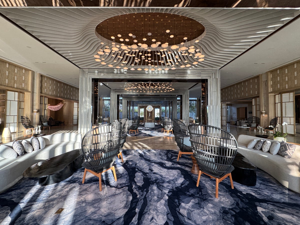 Waldorf Astoria Rivieria Maya lobby seating