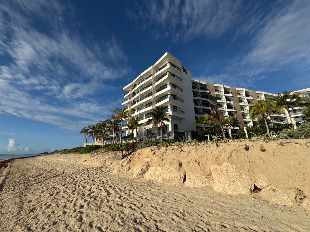 Waldorf Astoria Rivieria Maya resort beach view