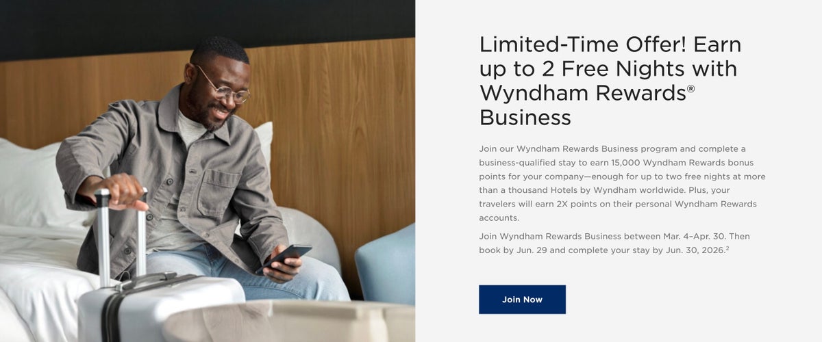 Wyndham Rewards Business Promotion