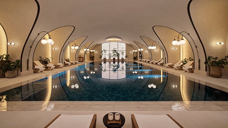 Six Senses London pool