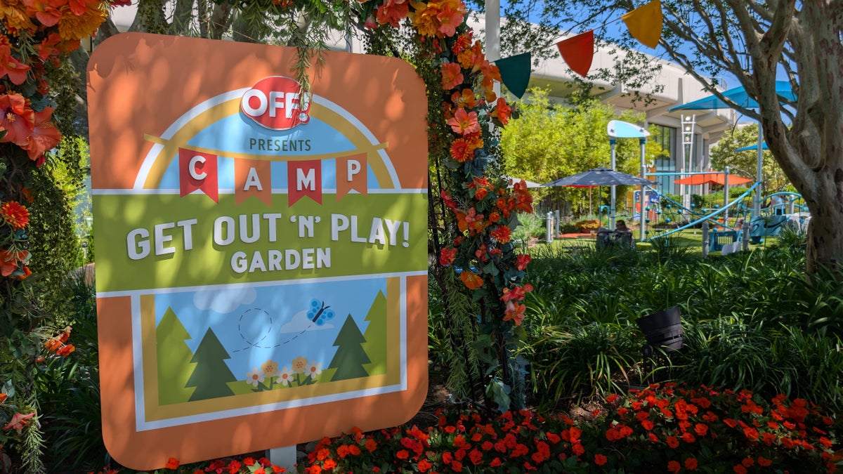 2026 EPCOT International Flower & Garden Festival Camp Get Out n'n Play Garden